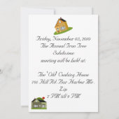 協会年次総会 招待状 (裏面)