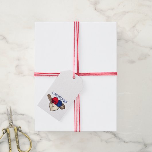 協働野球 ギフトタグ (より糸付き)