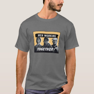 協力している人! 第2次世界大戦ポスター Tシャツ