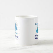 協力を求めて叫ぶ コーヒーマグカップ (中央)