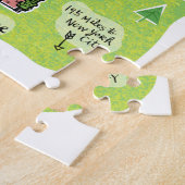 協力パズルの地図 ジグソーパズル (側面)