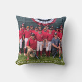 協力NYベースボールチーム写真年記念 クッション (正面)
