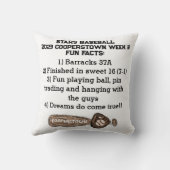 協力NY野球こうもりおもしろいファクト記念 クッション (裏面)