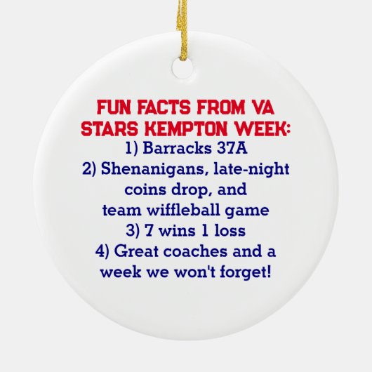 協力NY野球チームが写真の贈り物をコーチ セラミックオーナメント (裏面)