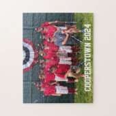 協力NY野球チームの写真年 ジグソーパズル (縦)