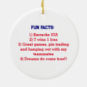 協力NY野球選手フォトチーム名 セラミックオーナメント (裏面)