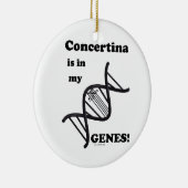 協奏曲は私の遺伝子にある セラミックオーナメント (右)