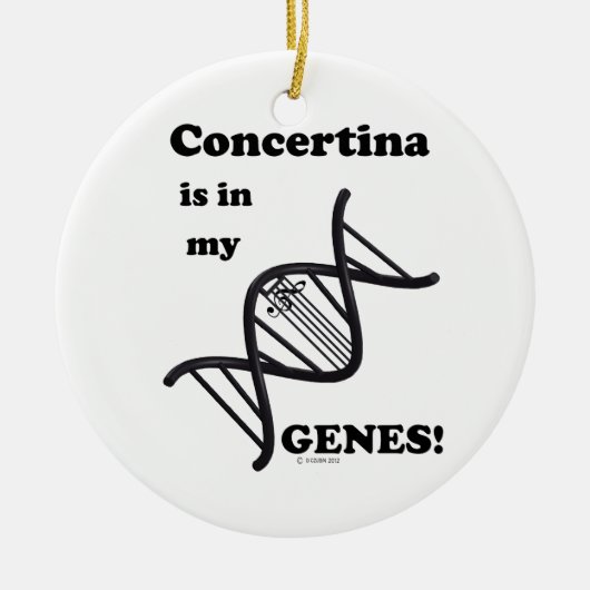 協奏曲は私の遺伝子にある セラミックオーナメント (正面)