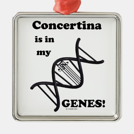 協奏曲は私の遺伝子にある メタルオーナメント (正面)