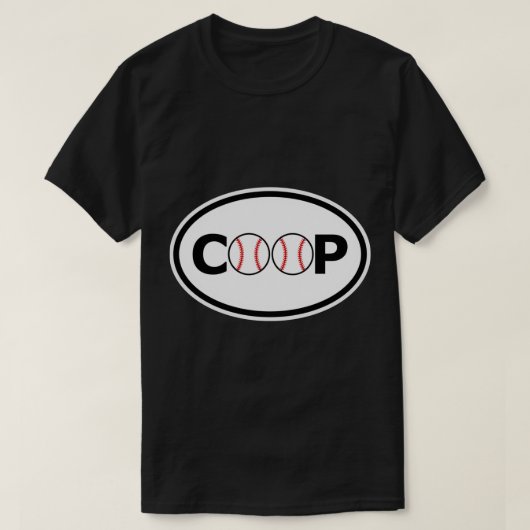 協調型NY Coop New York Oval Euro Bumper Stic Tシャツ (デザイン正面)