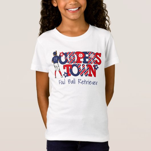協調性ファウルボールリトリバー愛国的 Tシャツ (正面)