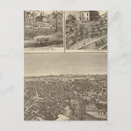 協議会のブラフス ポストカード (正面)