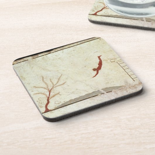 南からのダイバーの墓から絵を描くこと コースター (左側)