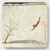 南からのダイバーの墓から絵を描くこと コースター (正面)