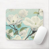 南からの白い花 マウスパッド (マウス)