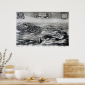 南からエジンバラの街 ポスター (キッチン)