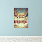 南から玉座の間 キャンバスプリント (インサイチュ (ウッドフロア))