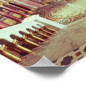 南から玉座の間 ポスター (角)