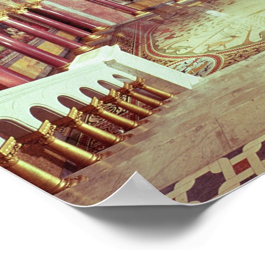 南から玉座の間 ポスター (角)