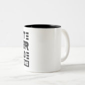 南ことわざはマグカップを何もできない ツートーンマグカップ (正面右)