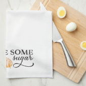 南ことわざ: Gimme砂糖 キッチンタオル (四つ折り)