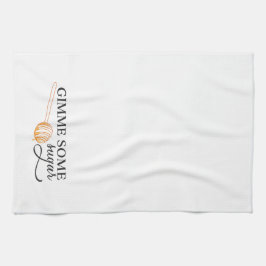 南ことわざ: Gimme砂糖 キッチンタオル