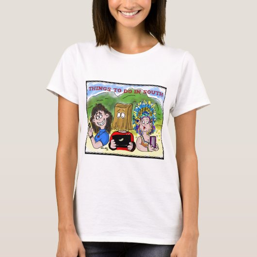 南でするべき事 Tシャツ (正面)