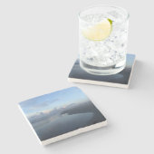 南に見ます、Wrightsvilleのビーチ ストーンコースター (横)