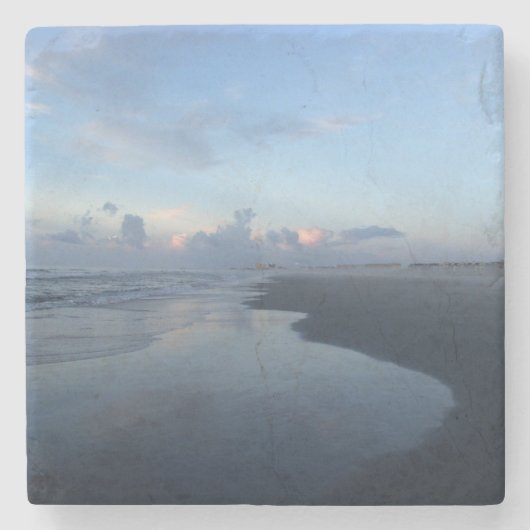 南に見ます、Wrightsvilleのビーチ ストーンコースター (正面)