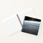 南のインディアン海の曇り。 ノートブック (内部)
