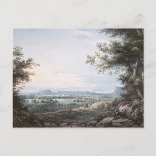 南のエジンバラ、18世紀 ポストカード (正面)