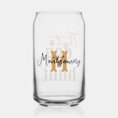 南のキッチンズドッグしない狩り引用文タンおもしろい ガラス缶 (裏面)