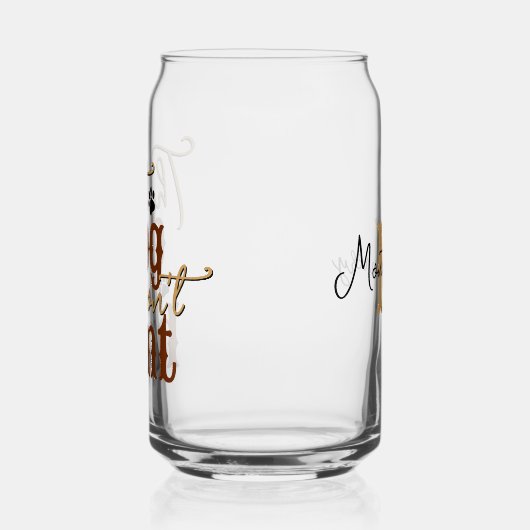 南のキッチンズドッグしない狩り引用文タンおもしろい ガラス缶 (左)