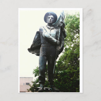 南のディフェンダー記念碑チャールズ湖、ロサンゼルス ポストカード