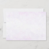 南のハイドランジアが咲く春のウェディングシャワー 招待状 (裏面)