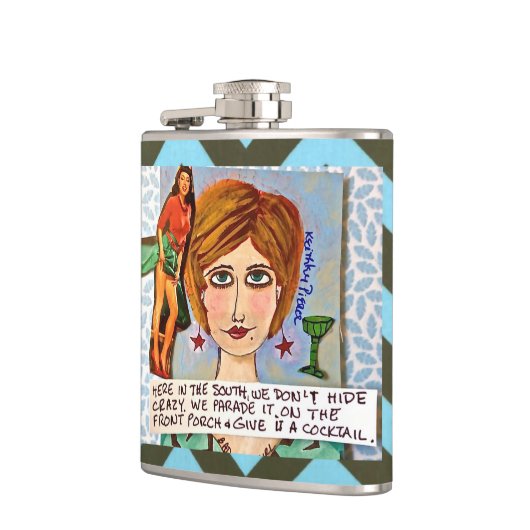 南のフラスコここ私達は熱狂する隠しません フラスク (左)