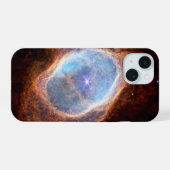 南のリング星雲 iPhone 15ケース (裏面横)