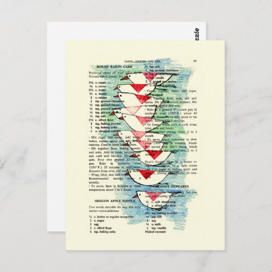 南の冬 ポストカード (正面/裏面)