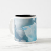 南の南端から離れた氷 ツートーンマグカップ (正面左)