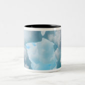 南の南端から離れた氷 ツートーンマグカップ (中央)
