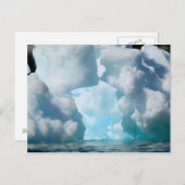 南の南端のアイスベルグ ポストカード (正面/裏面)