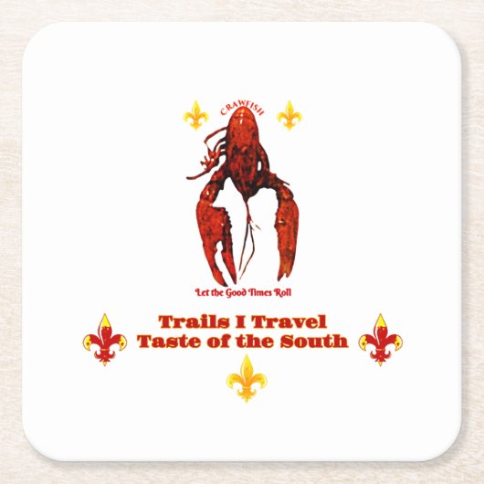 南の味 スクエアペーパーコースター (正面)