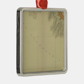 南の地質地図 メタルオーナメント (右)