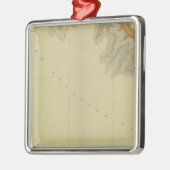 南の地質地図 メタルオーナメント (左)