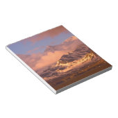 南の山脈の上の日の出 ノートパッド (アングル)