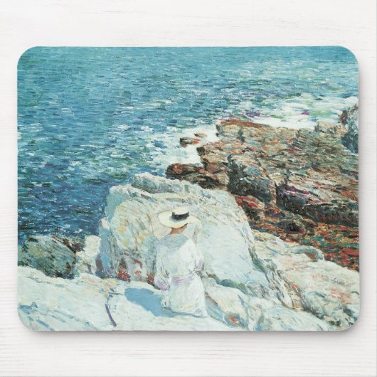 南の岩礁、アップルドール（Frederick Childe Hassam） マウスパッド (正面)