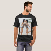 南の島で可愛い二人の少女の危ない関係 Tシャツ (正面フル)