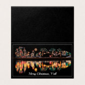 南の水に映るクリスマス (外部フラット)