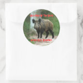 南の野生の豚,作家R... ラウンドシール (バッグ)