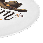 南を私にカウボーイおもしろいハットウェスタン語る カッティングボード (角)